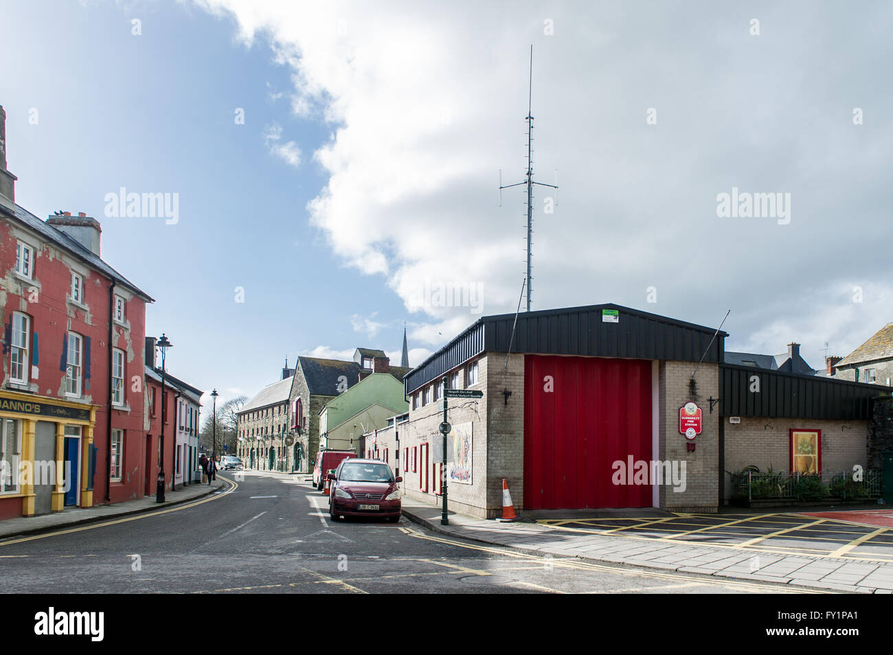 Caserne de pompiers, Clonakilty, West Cork, Irlande Banque D'Images