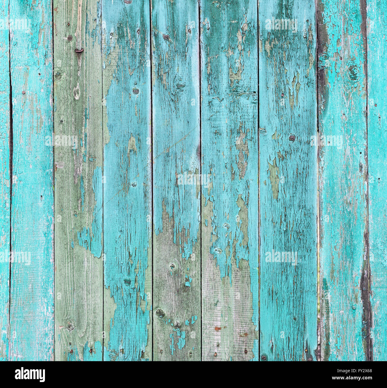 Vieux fond de bois vert. Photo de structure en bois. Banque D'Images