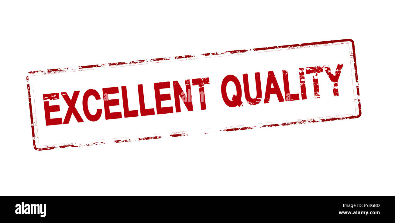 Timbres en caoutchouc avec du texte à l'intérieur d'excellente qualité, vector illustration Banque D'Images