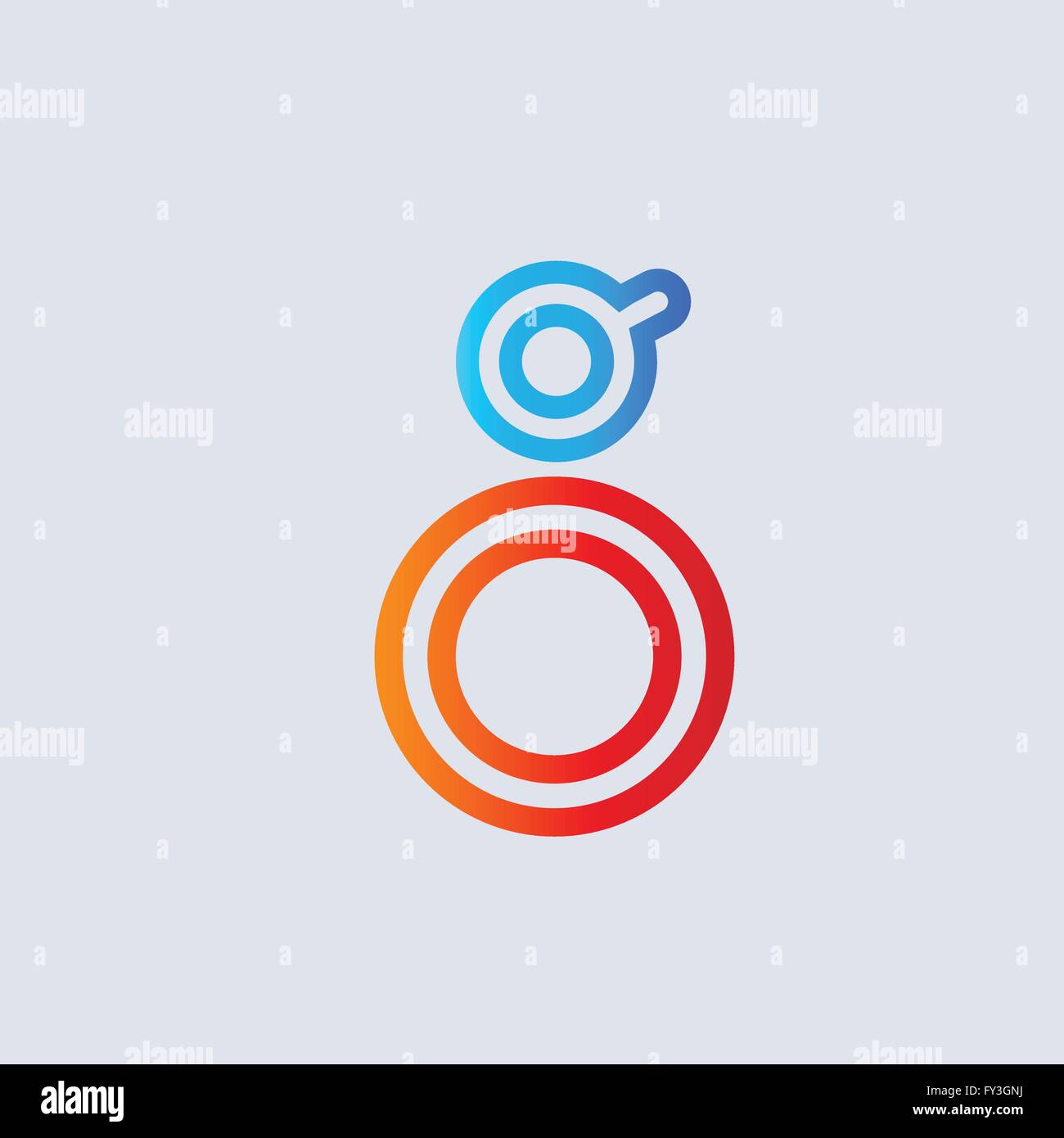 Lettre G Icône vecteur modèle de conception de logo Illustration de Vecteur