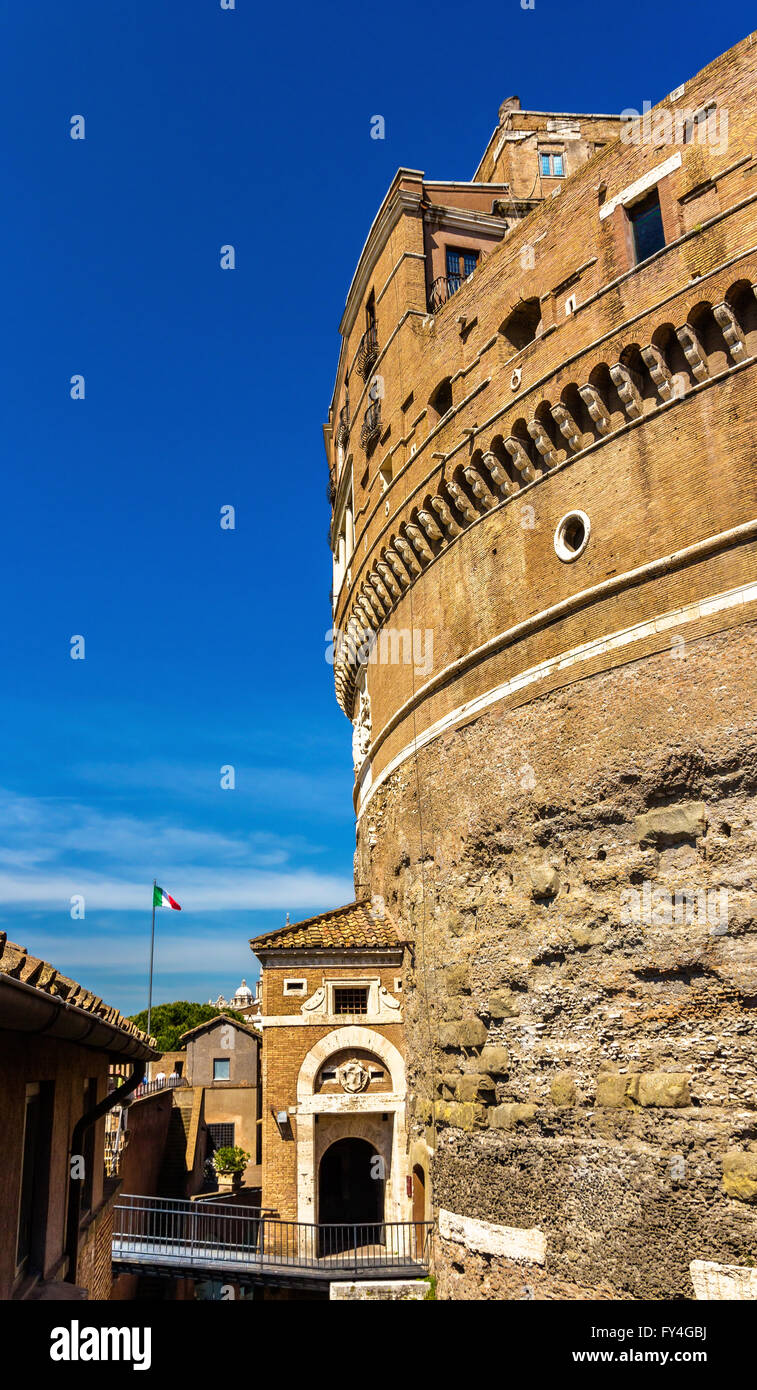 Détails de Castel Sant'Angelo à Rome Banque D'Images