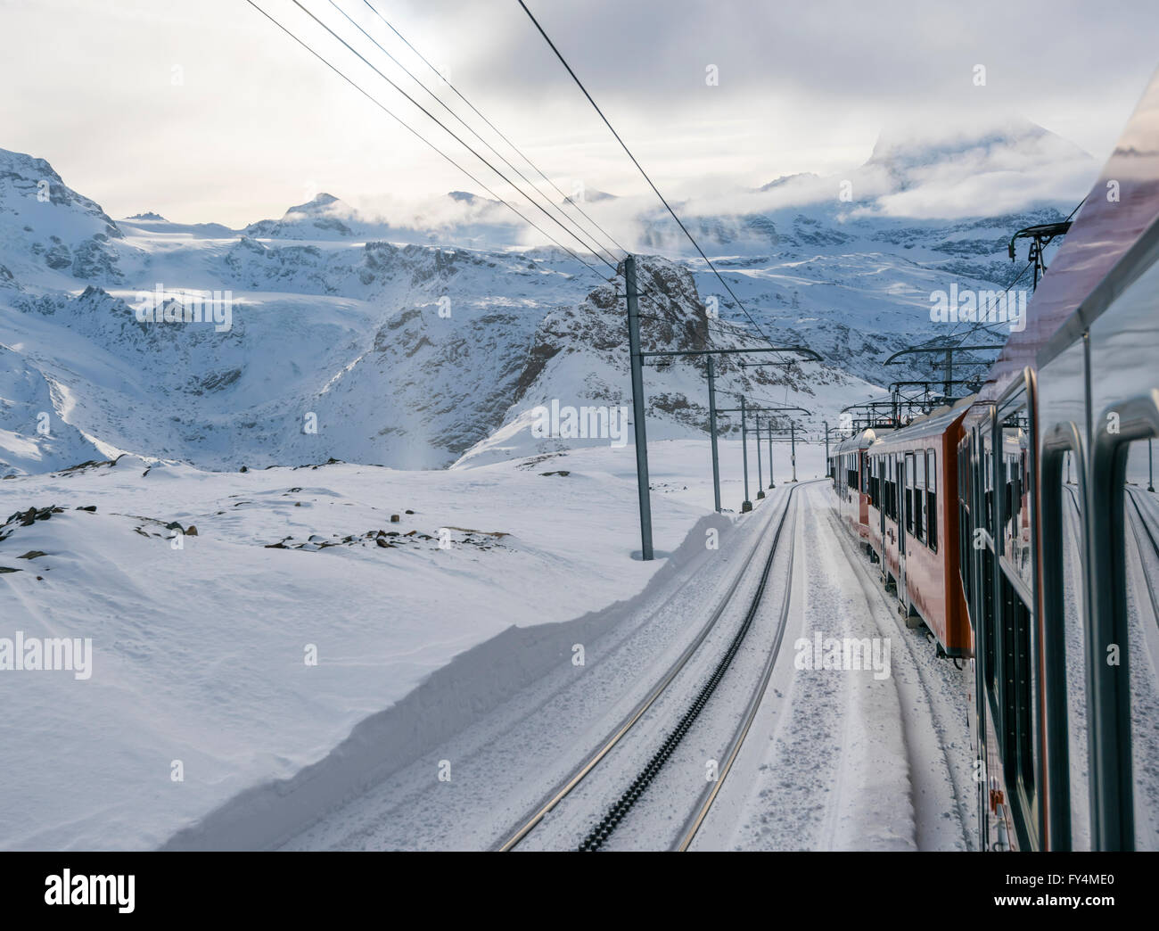 Vue du train Banque de photographies et d’images à haute résolution Alamy