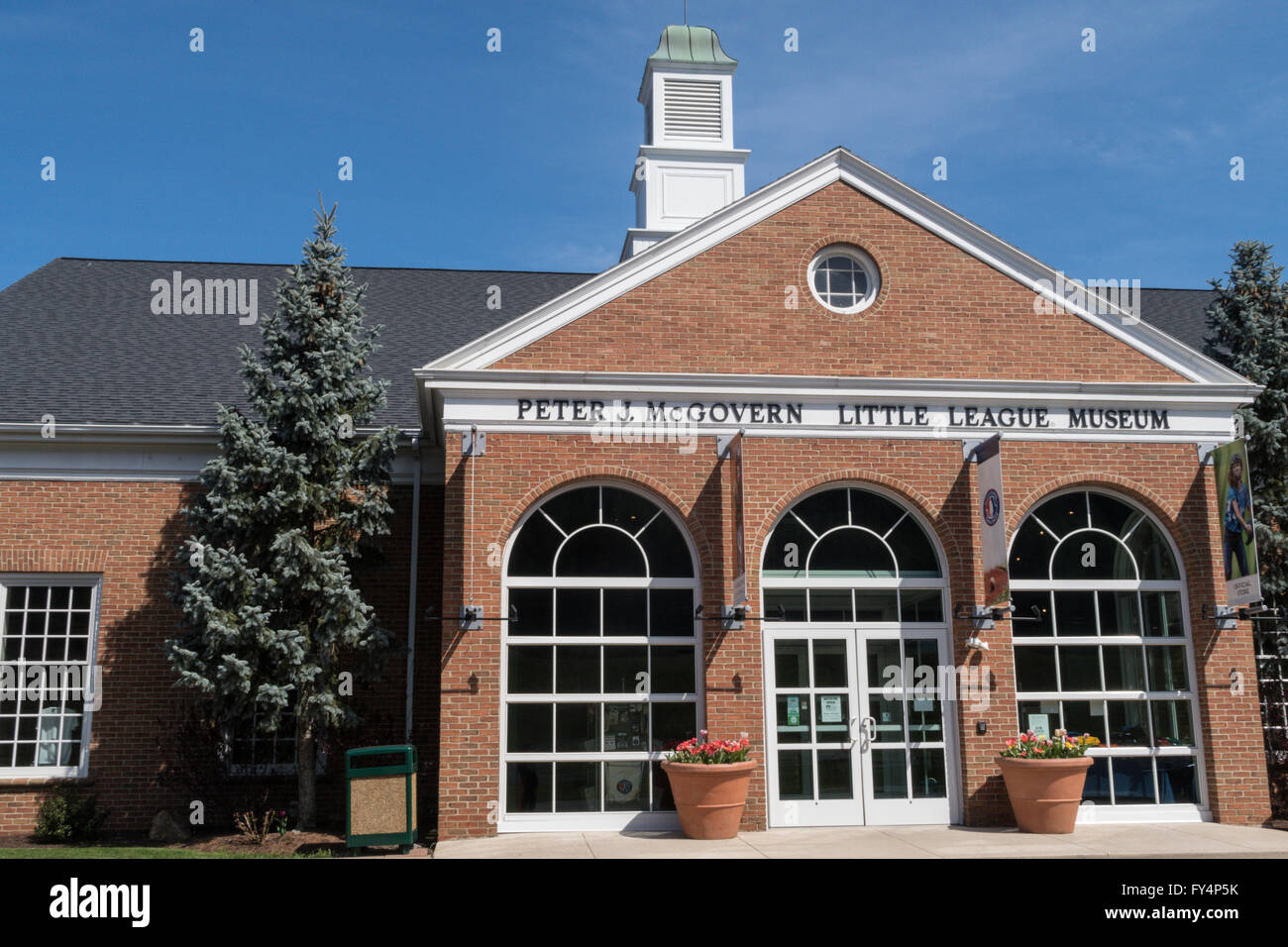La petite ligue de baseball et softball Siège International, Williamsport, en Pennsylvanie, USA Banque D'Images