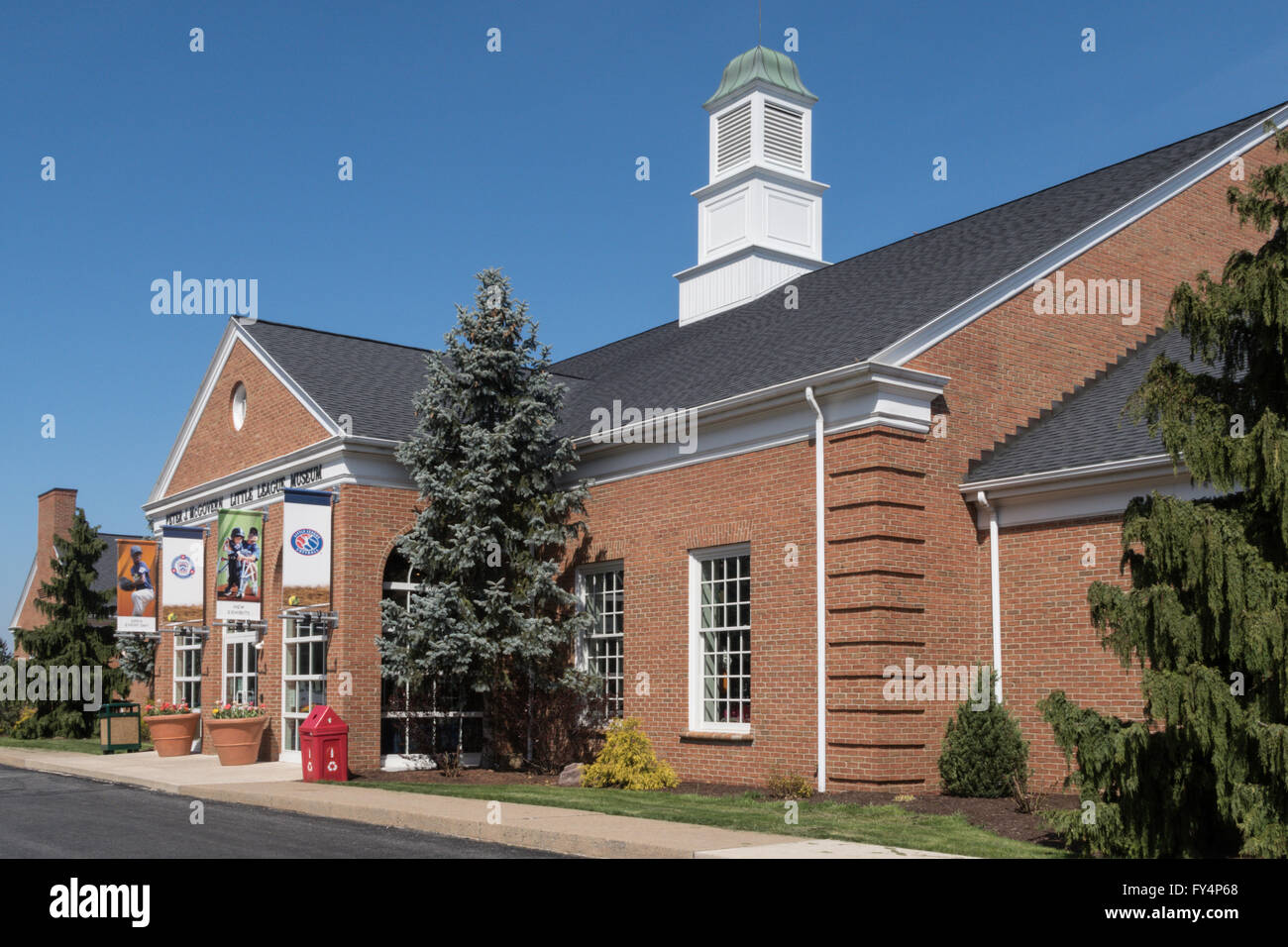 La petite ligue de baseball et softball Siège International, Williamsport, en Pennsylvanie, USA Banque D'Images