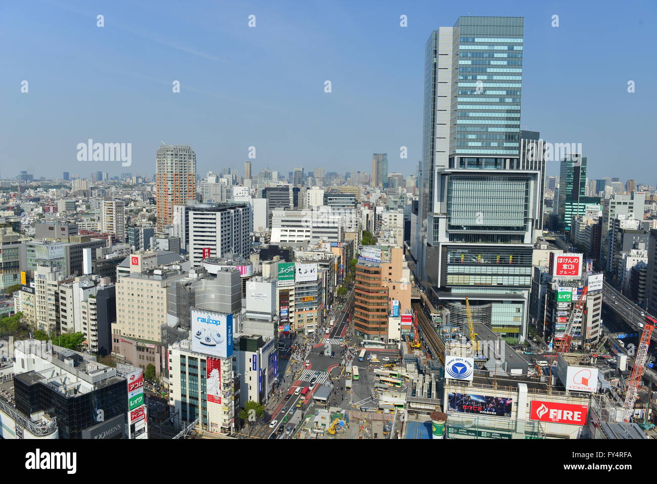 Croisement de Shibuya, Tokyo, Japon Banque D'Images