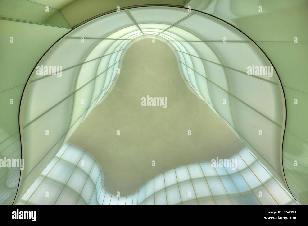 L'architecture moderne du Mudec museum de Milan, Italie Banque D'Images