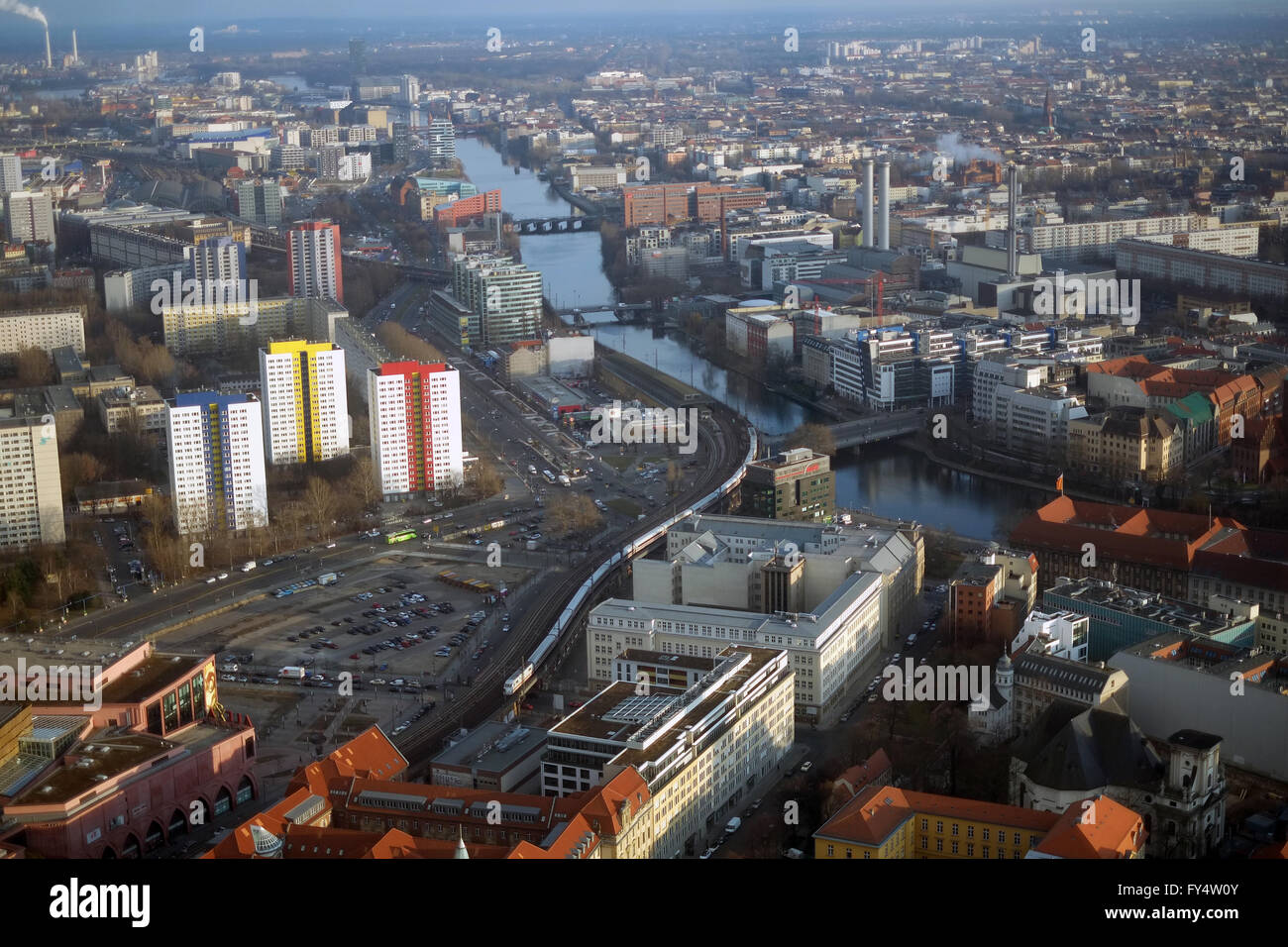 Berlin d'en Haut 3 Banque D'Images