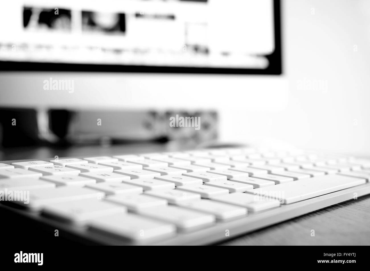 Clavier de l'ordinateur de contrôler Banque D'Images
