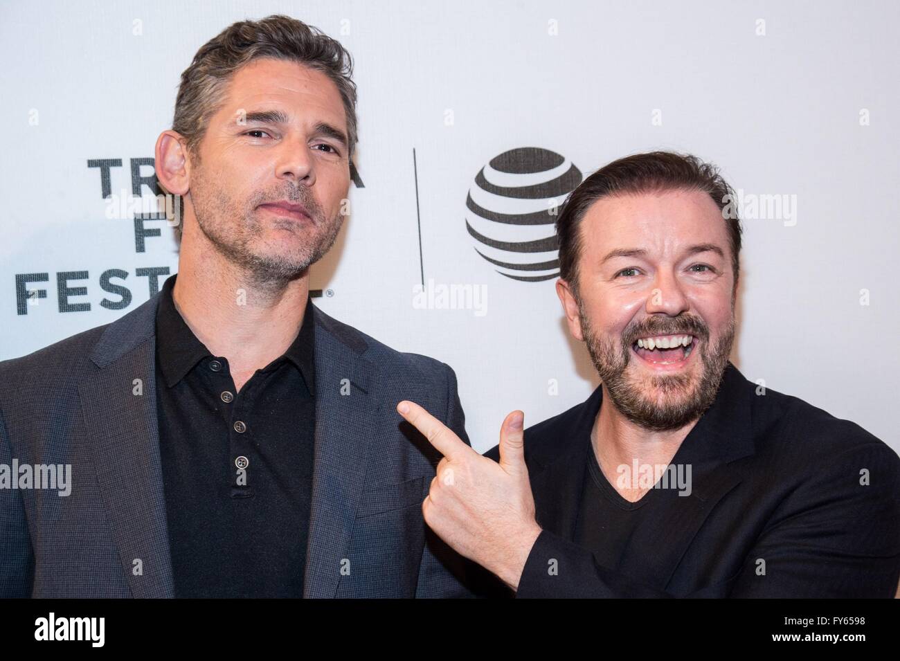 Ricky gervais and eric bana Banque de photographies et d’images à haute