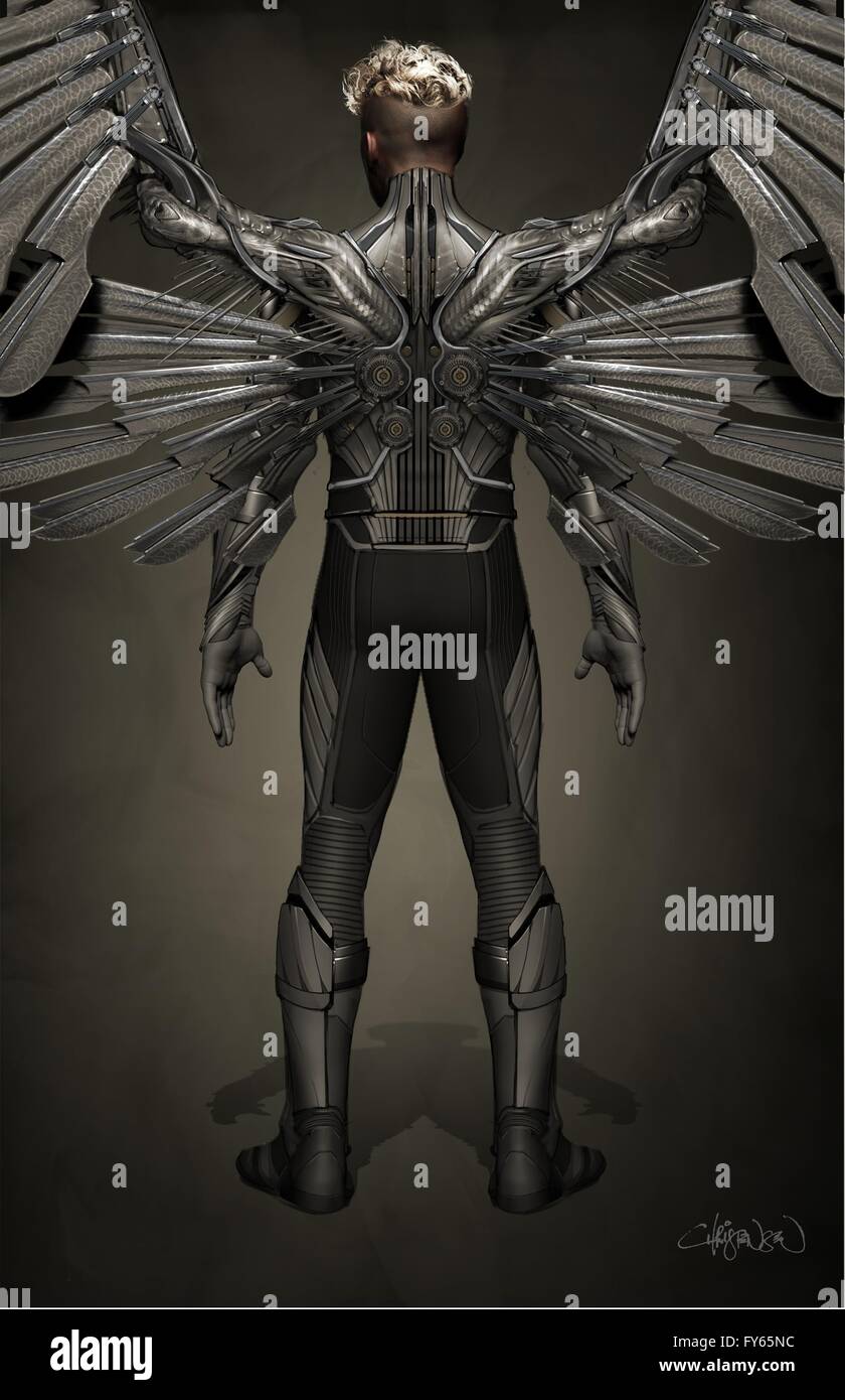 DATE DE SORTIE : Mai 27, 2016 TITRE : X-Men : Apocalypse STUDIO : 20th Century Fox Réalisateur : Bryan Singer Résumé : Avec l'émergence du premier mutant, Apocalypse, les X-Men doivent s'unir pour vaincre son extinction plan niveau présenté : Poster Art (crédit Image : c Twentieth Century Fox Film/photos/) Banque D'Images