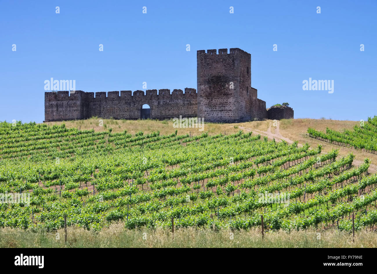 Evora Castelo de Maia 02 Banque D'Images