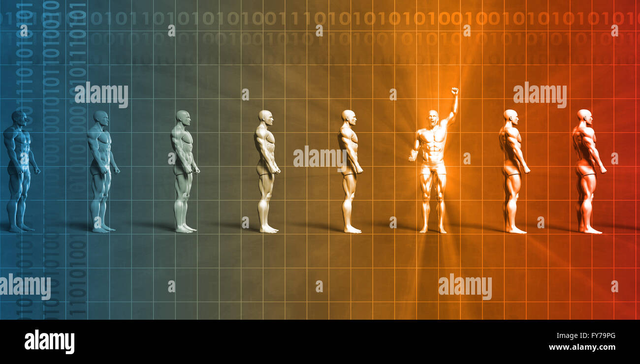 La découverte de la science et de la santé au moyen de la technologie des objectifs Banque D'Images