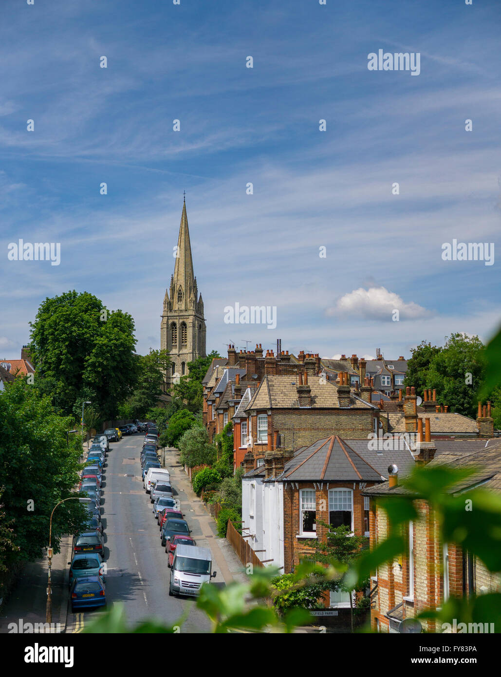 Muswell Hill, Londres Banque D'Images