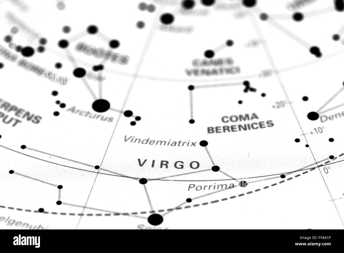 Carte Du Ciel Astrologique Vierge A Imprimer