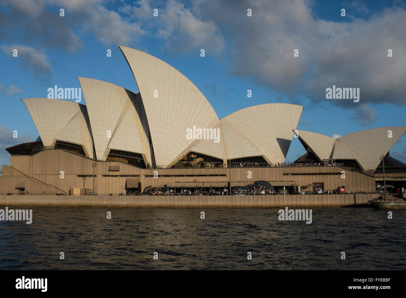 L'opéra de Sydney, Nouvelle Galles du Sud, Australie Jørn Utzon Banque D'Images
