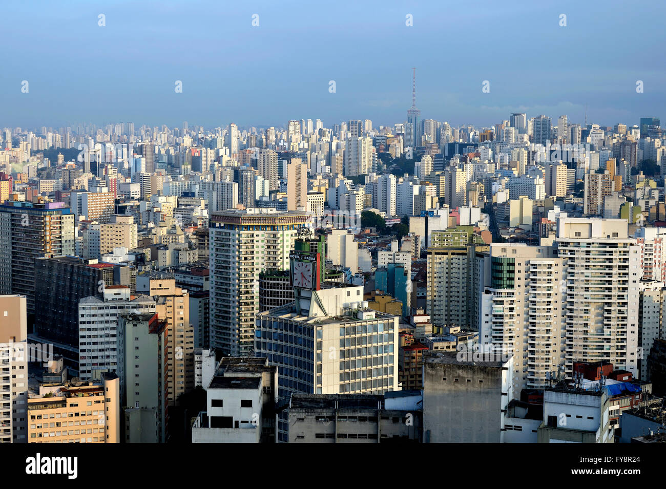 Brésil, Sao Paulo, centre-ville, le Cityview Republica. Banque D'Images