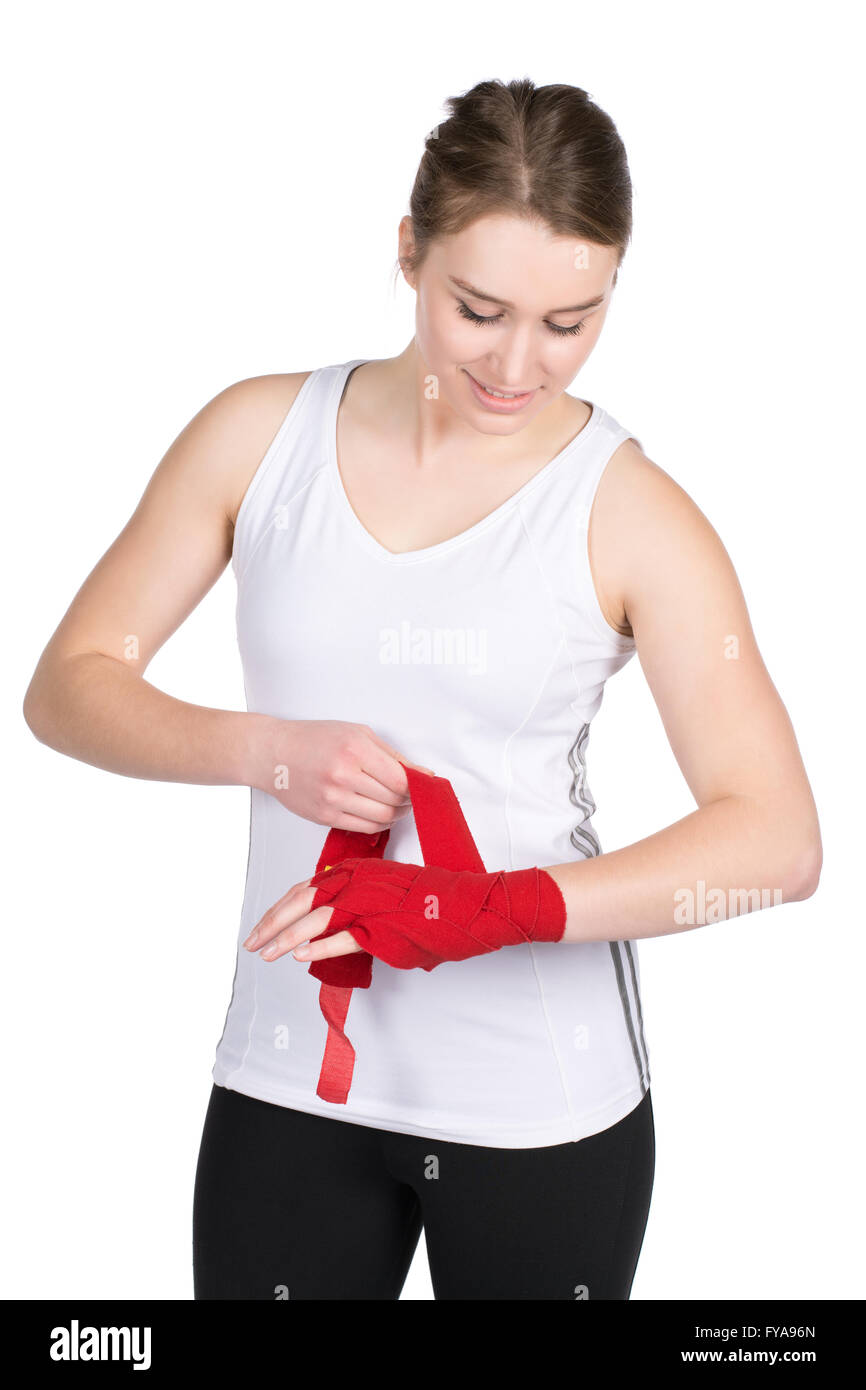 Enrouleur De Bandage De Boxe Portable Pour Ranger Les Gants De Muay Thai En