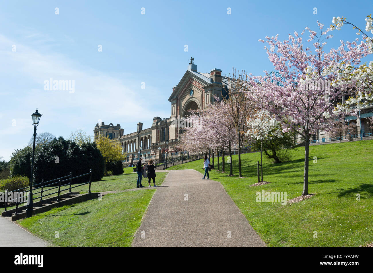 Alexandra Palace, Alexandra Park, London Borough of Haringey, Greater London, Angleterre, Royaume-Uni Banque D'Images