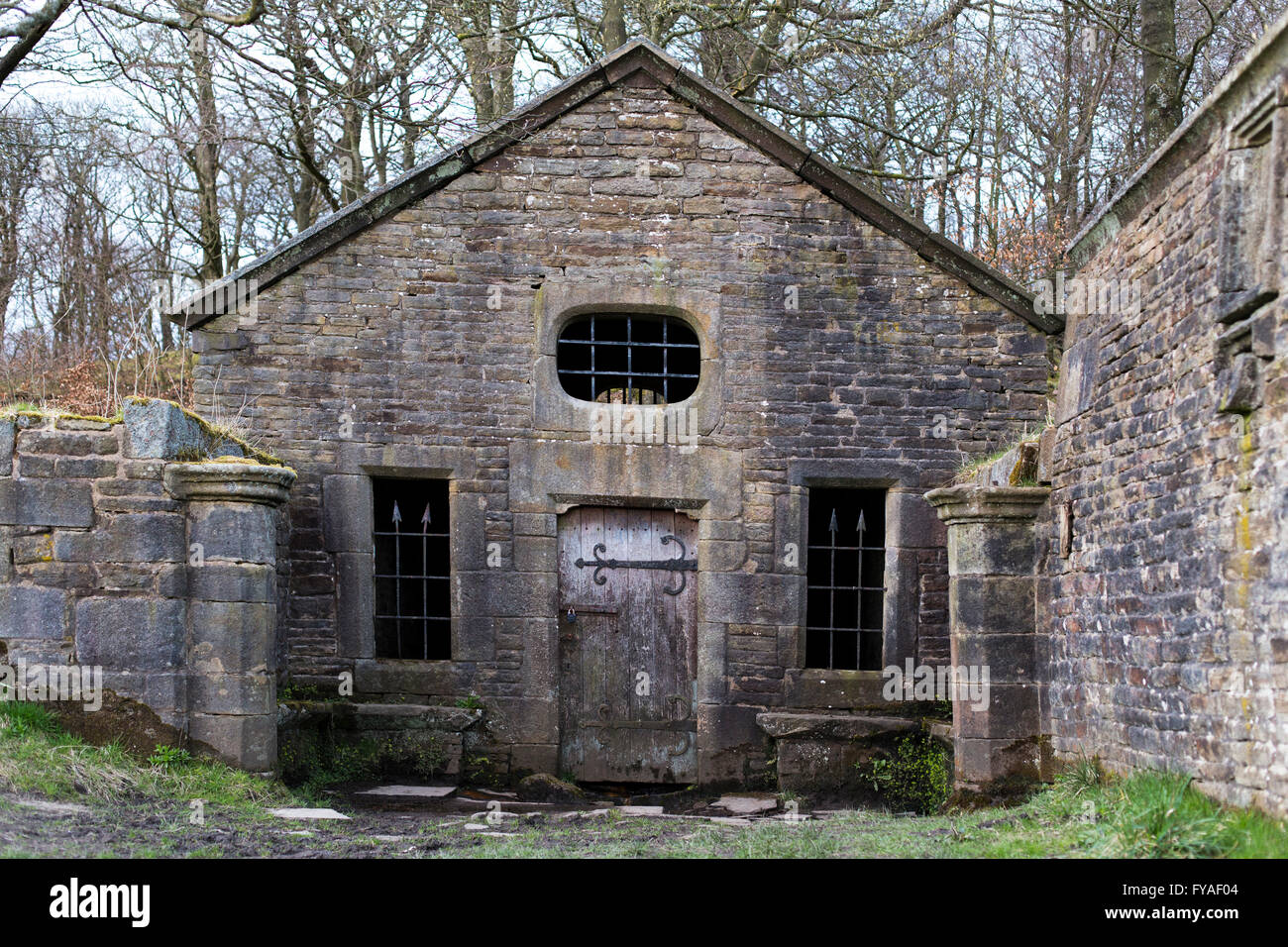 La même chambre, Hollinshead Hall, les clées, Lancashire. Banque D'Images