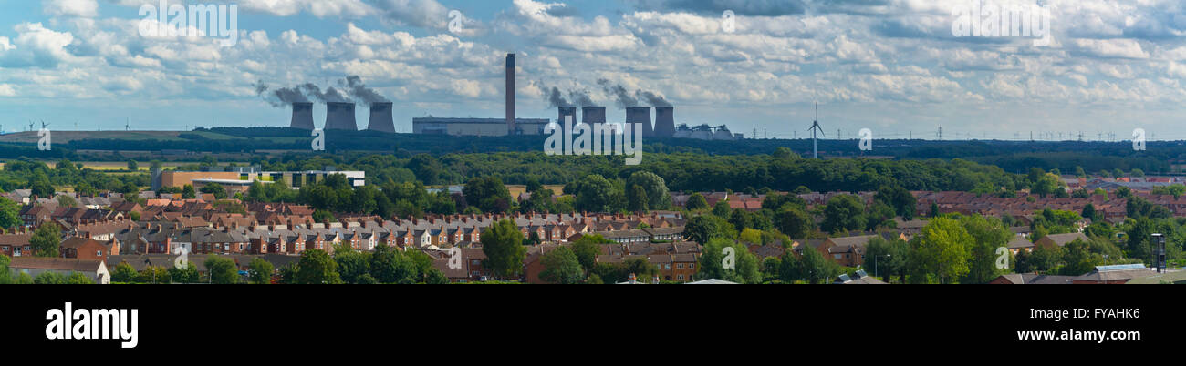 Drax Power Station, North Yorkshire, UK. Banque D'Images