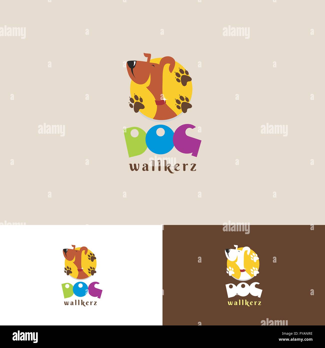 Creative Conception de corporation de logo professionnel modèle de carte de visite et papier à en-tête disposition de conception entièrement éditables vector graphics Illustration de Vecteur