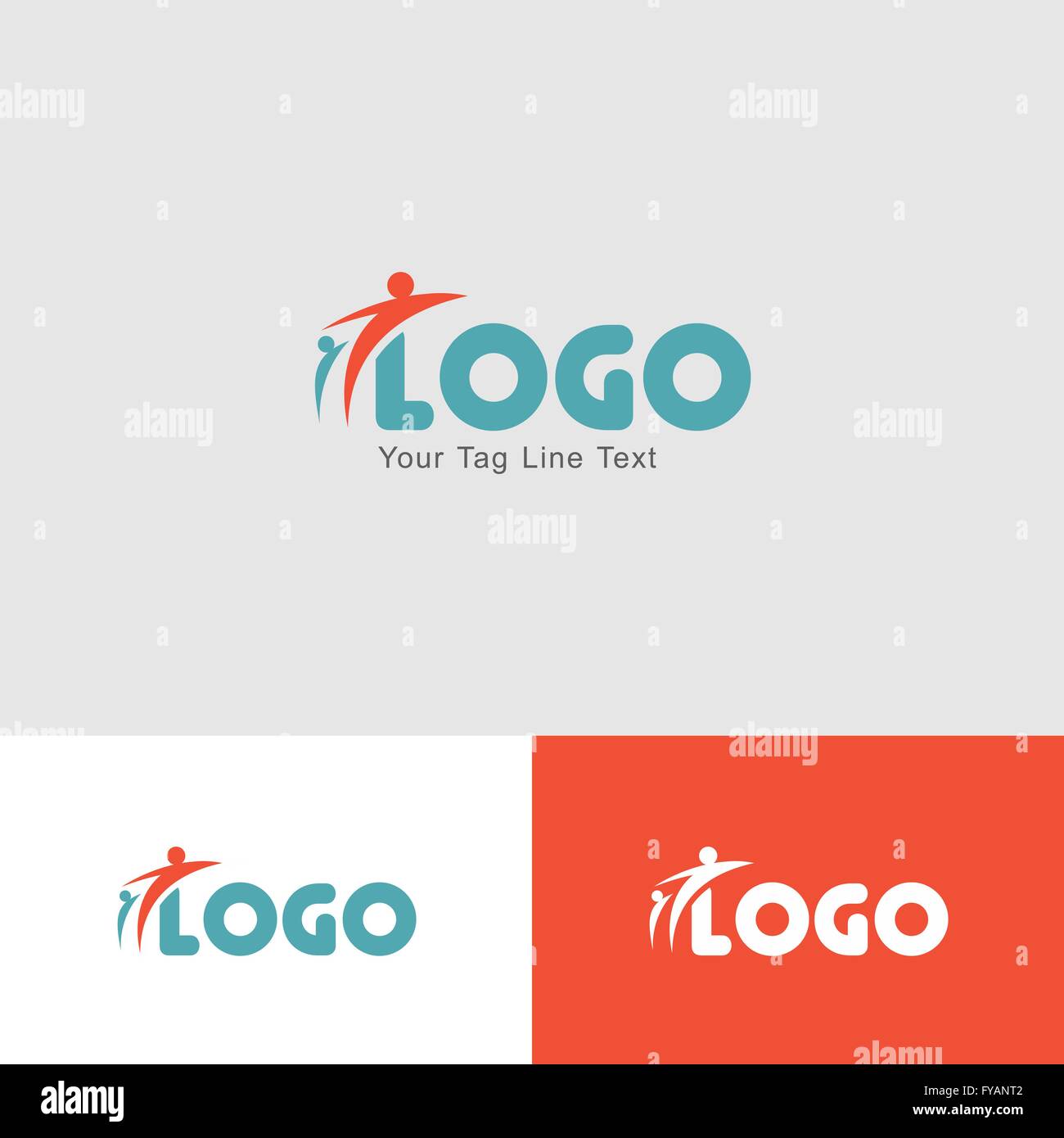 Creative Conception de corporation de logo professionnel modèle de carte de visite et papier à en-tête disposition de conception entièrement éditables vector graphics Illustration de Vecteur