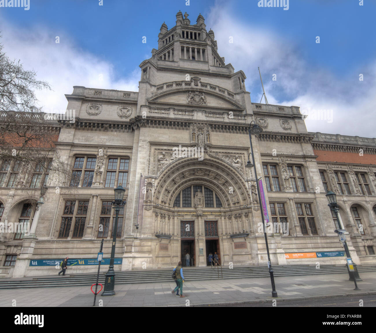 Victoria and Albert Museum Banque D'Images