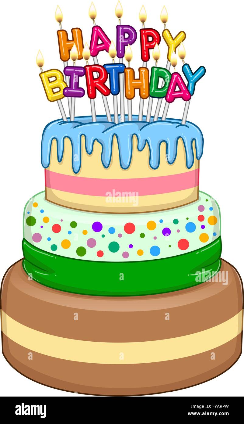 Illustration Vecteur De 3 Etages Avec Gateau D Anniversaire Joyeux Anniversaire Texte Et Des Bougies Sur Le Dessus Image Vectorielle Stock Alamy Illustration Vecteur De 3 Etages Avec Gateau D Anniversaire Joyeux Anniversaire Texte Et Des Bougies Sur Le Dessus Image Vectorielle Stock Alamy