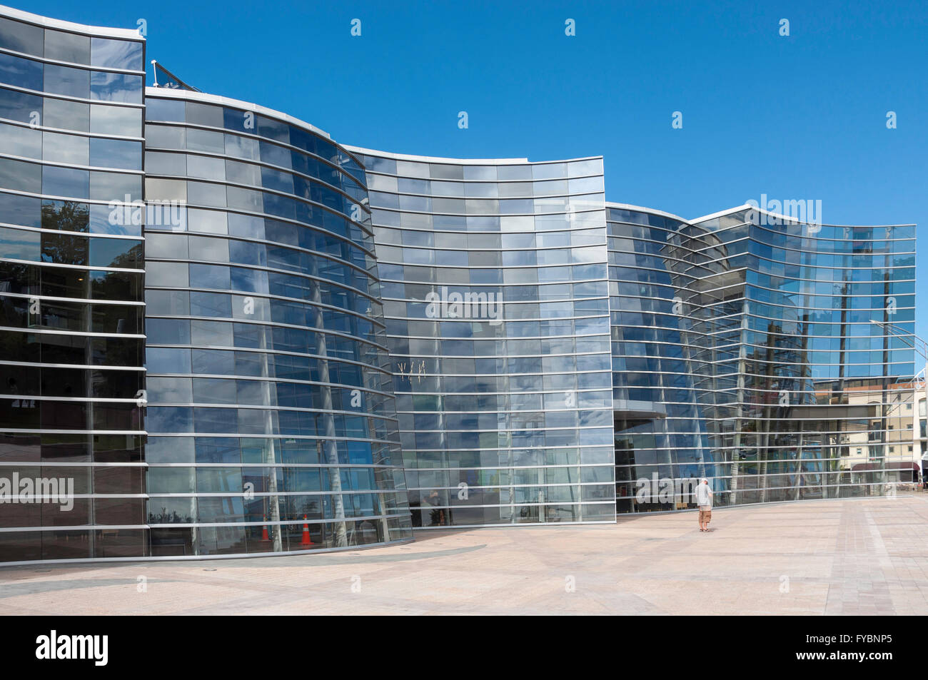 Christchurch Art Gallery (Te Puna O Waiwhetu), Worcester Boulevard, Christchurch, Canterbury, Nouvelle-Zélande Banque D'Images