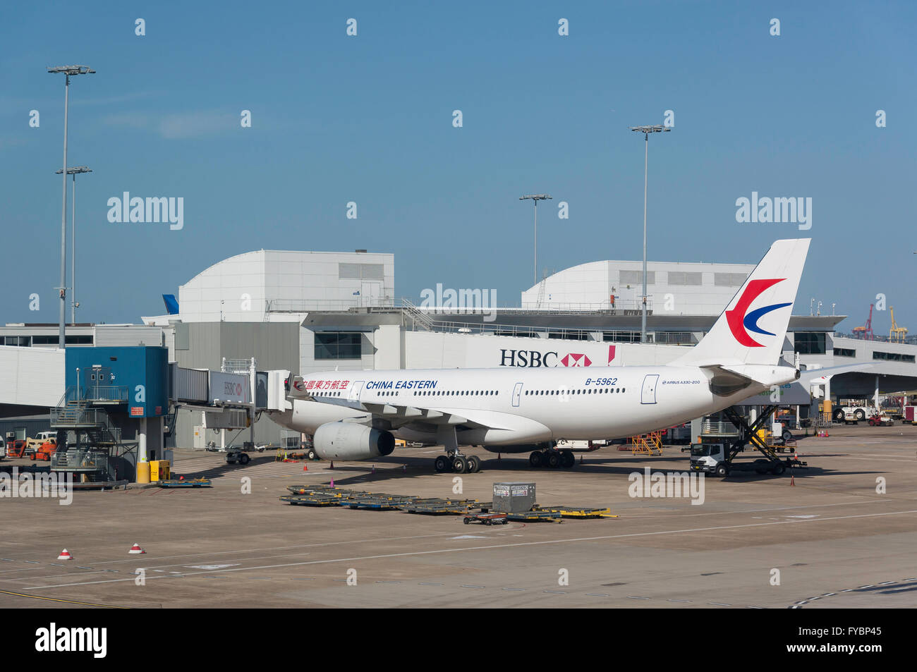 China Eastern Airlines Airbus A330-200 à l'aéroport de Sydney Kingsford Smith, Mascot, Sydney, New South Wales, Australia Banque D'Images