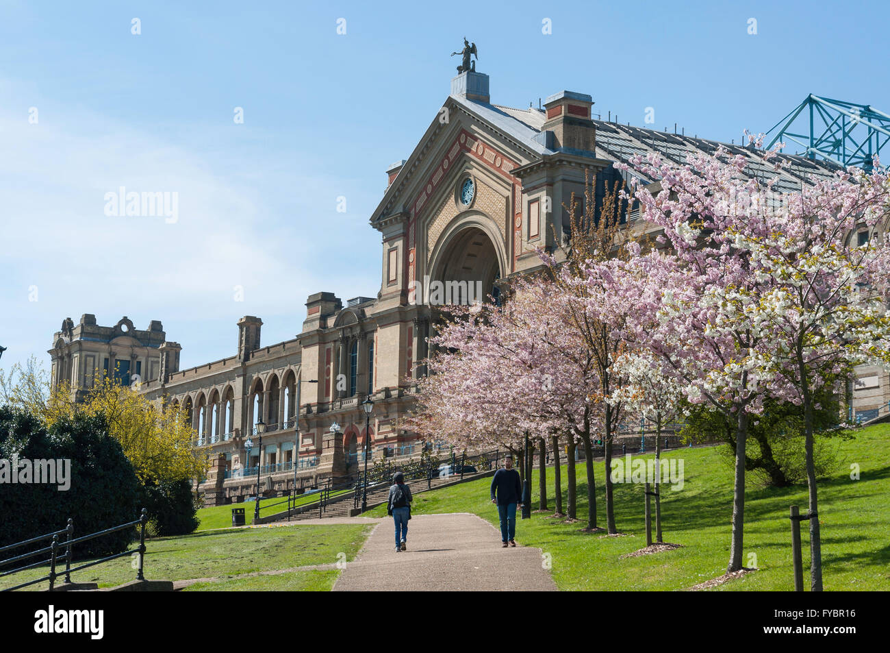 Alexandra Palace, Alexandra Park, London Borough of Haringey, Greater London, Angleterre, Royaume-Uni Banque D'Images