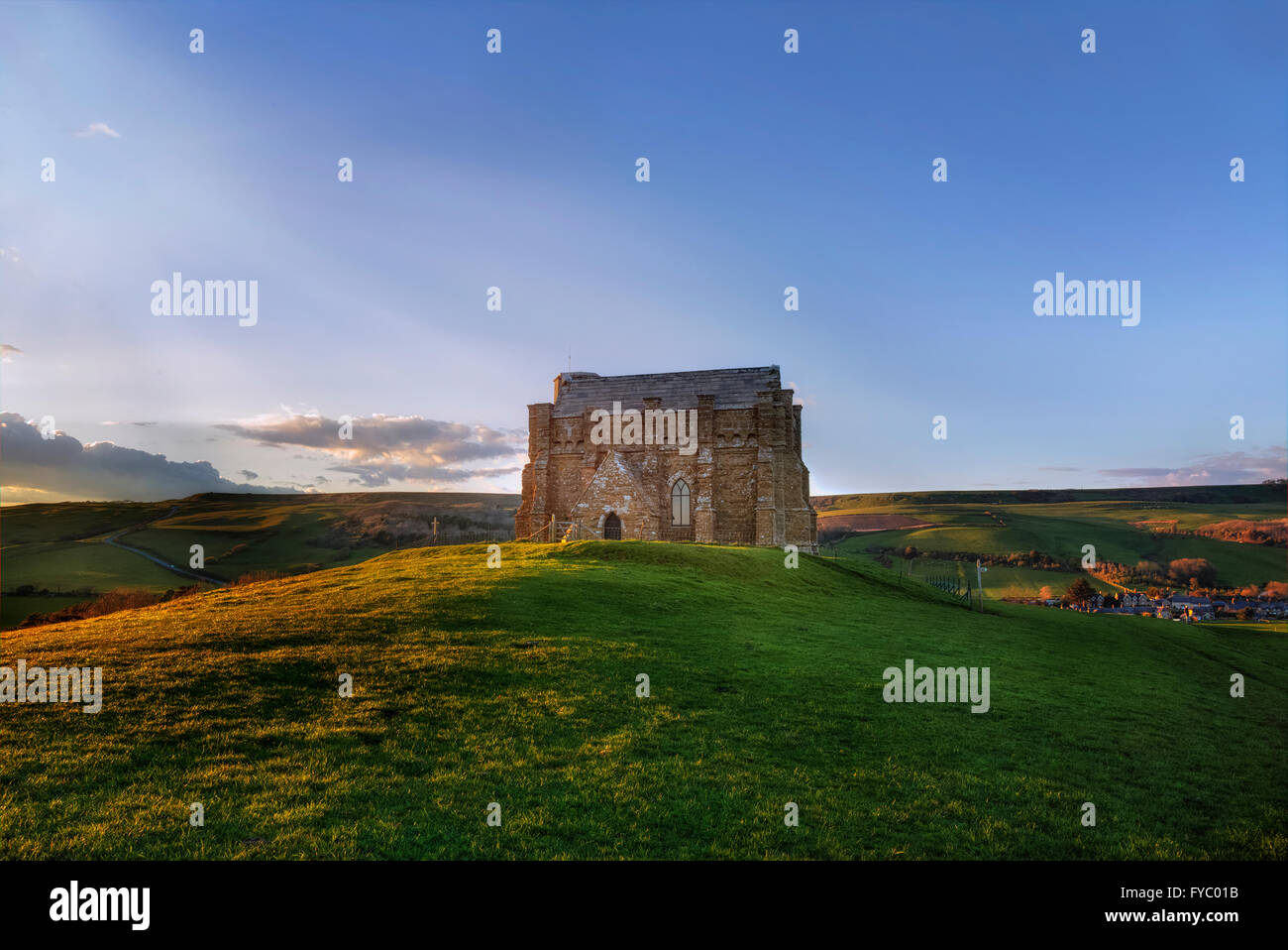 Abbotsbury, St Catherine's Chapel, Dorset, England, UK Banque D'Images