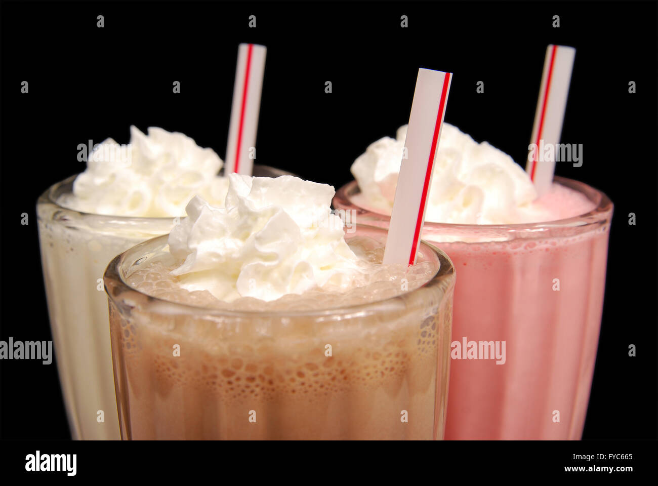 Milkshake Banque D'Images