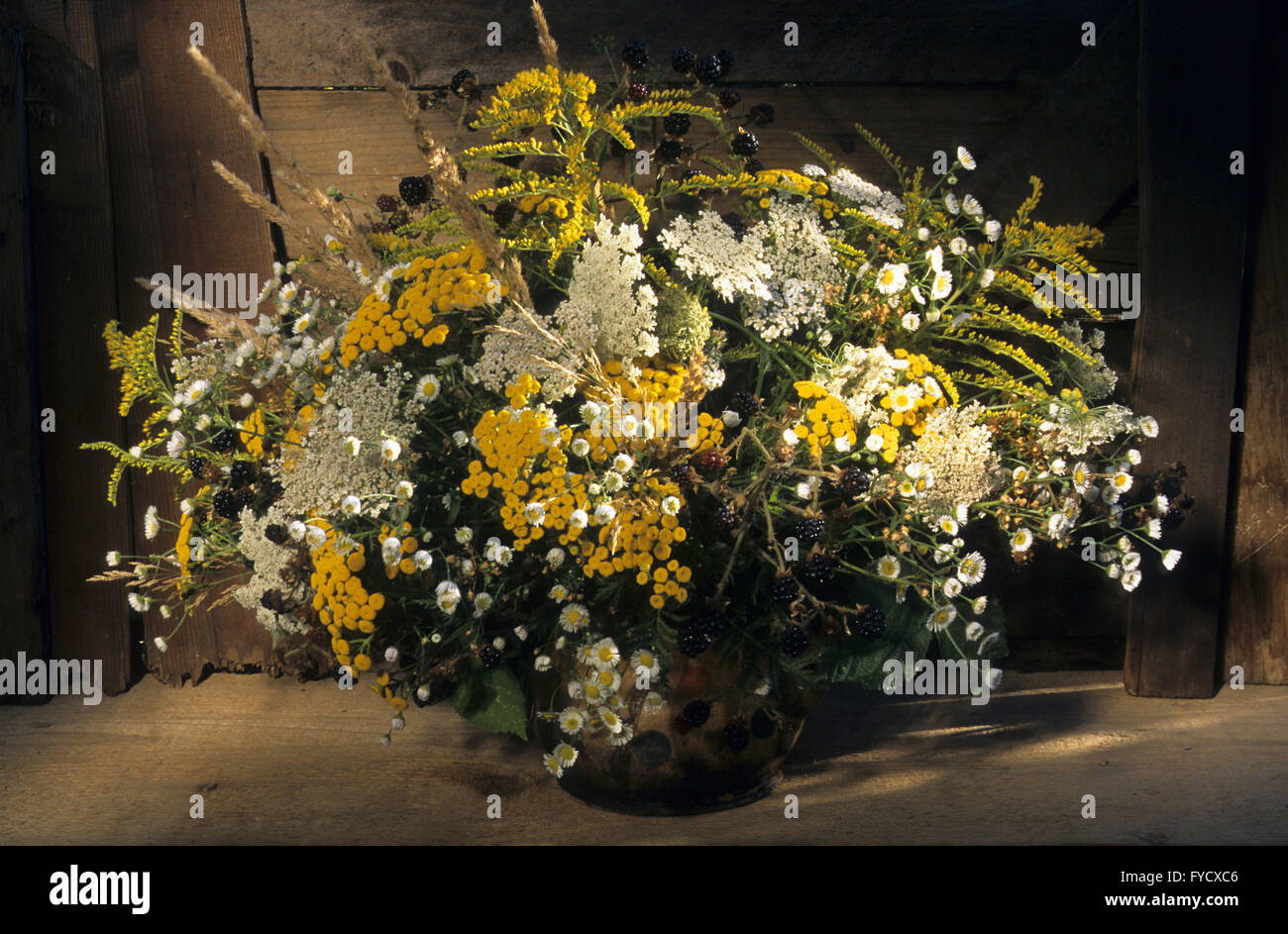 Bouquet de fieldflowers Banque D'Images