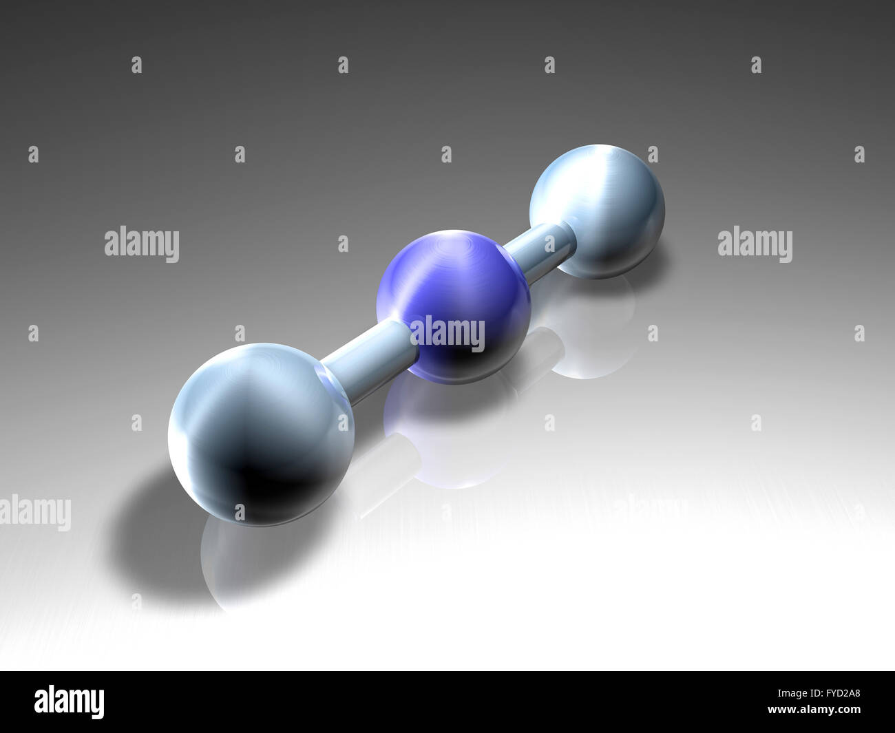 CO2 - Metallic Banque D'Images