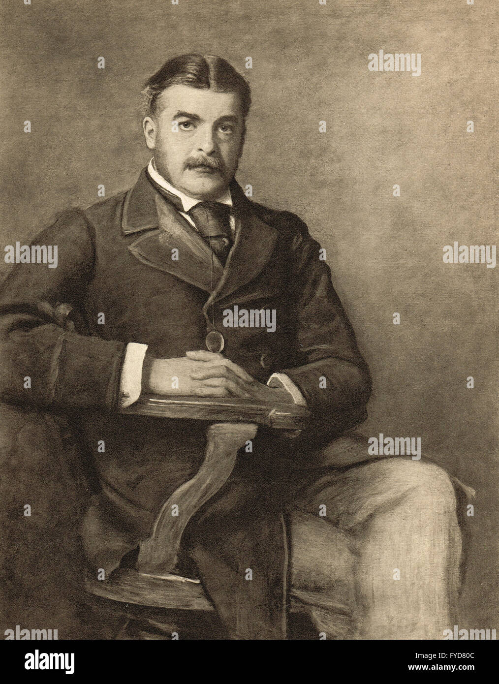 Sir Arthur Sullivan, compositeur 1842-1900 Banque D'Images
