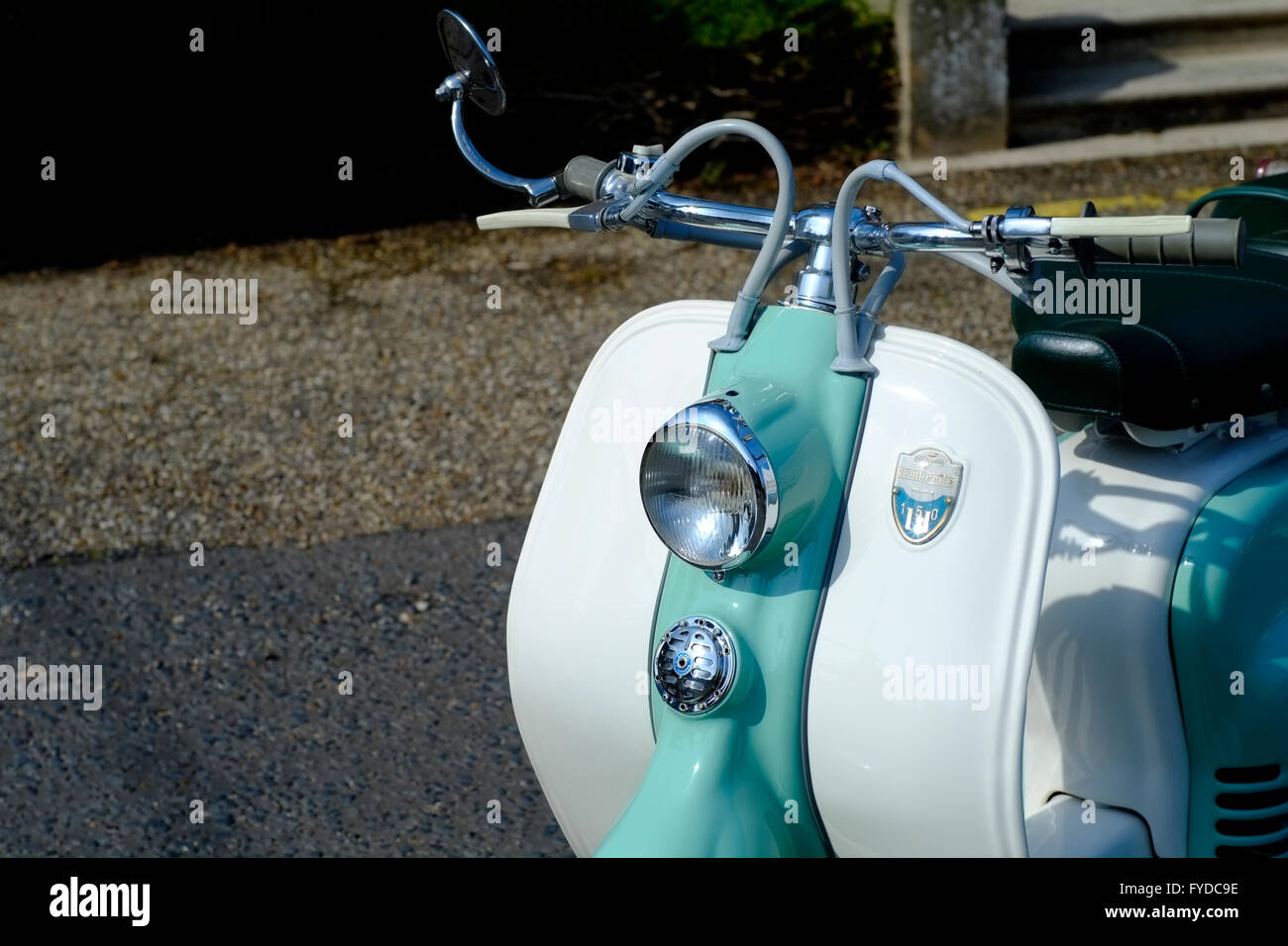 Vintage Retro scooter Banque D'Images