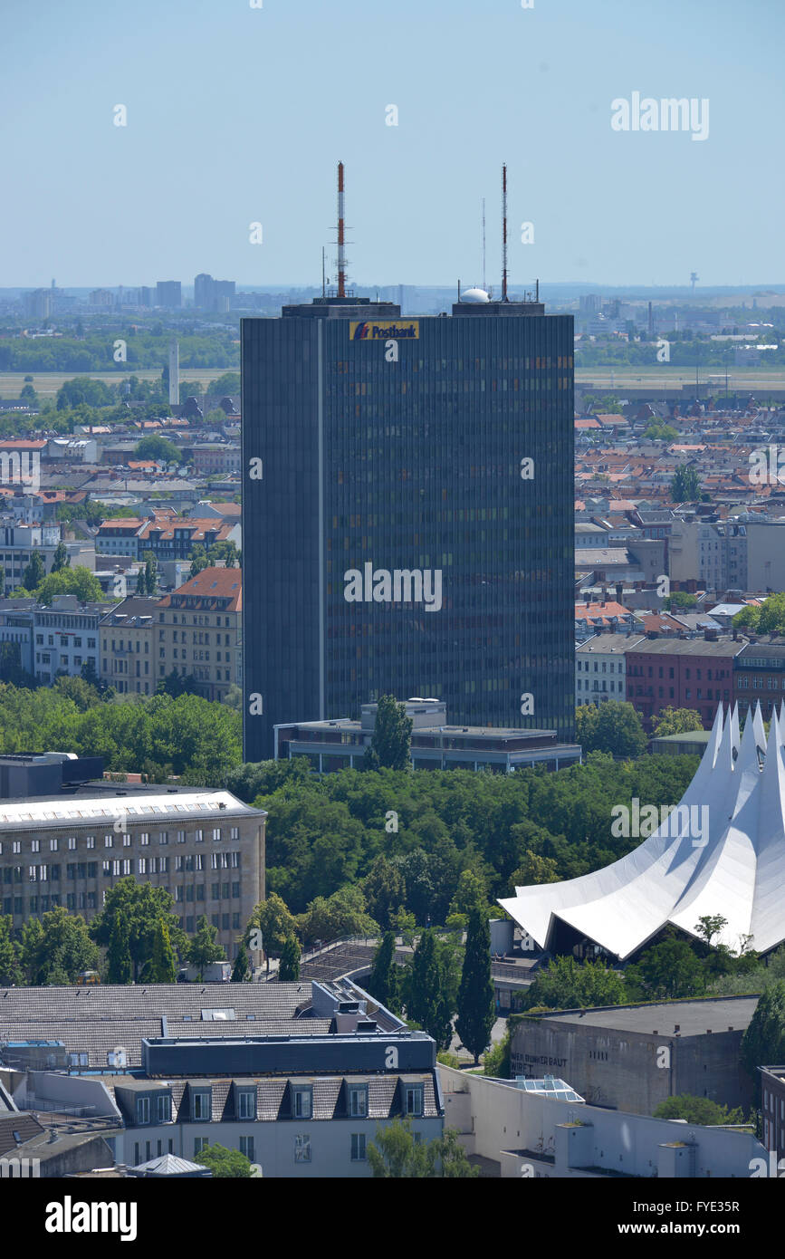 Postbank, Hallesches Ufer, Kreuzberg, Berlin, Deutschland Banque D'Images