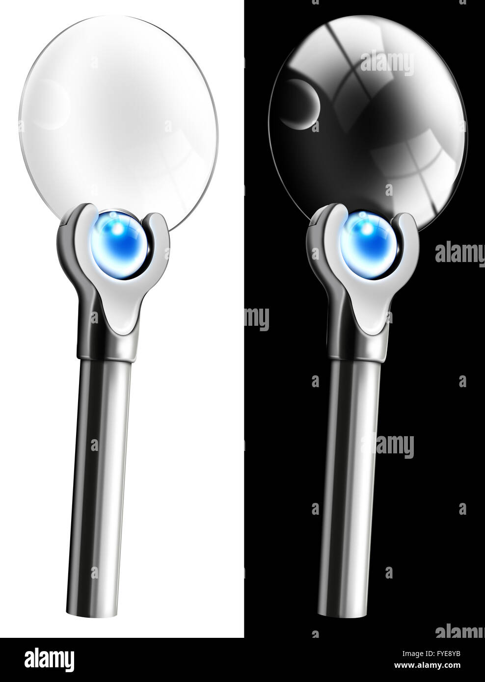 Loupe Banque D'Images