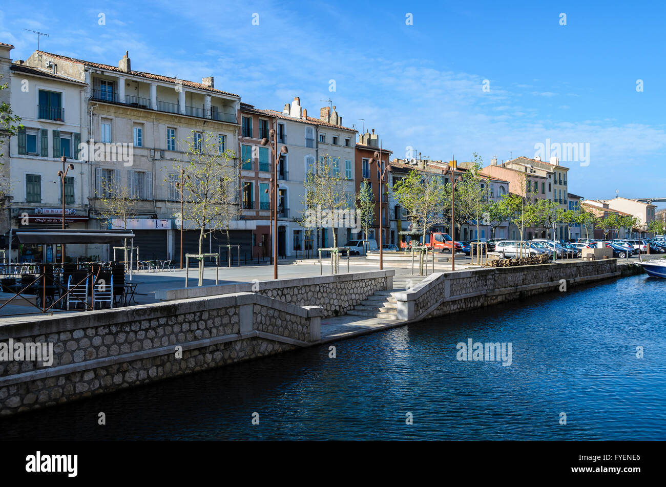 MARTIGUES, LA VENISE PROVENCALE, BDR FRANCE 13 Banque D'Images