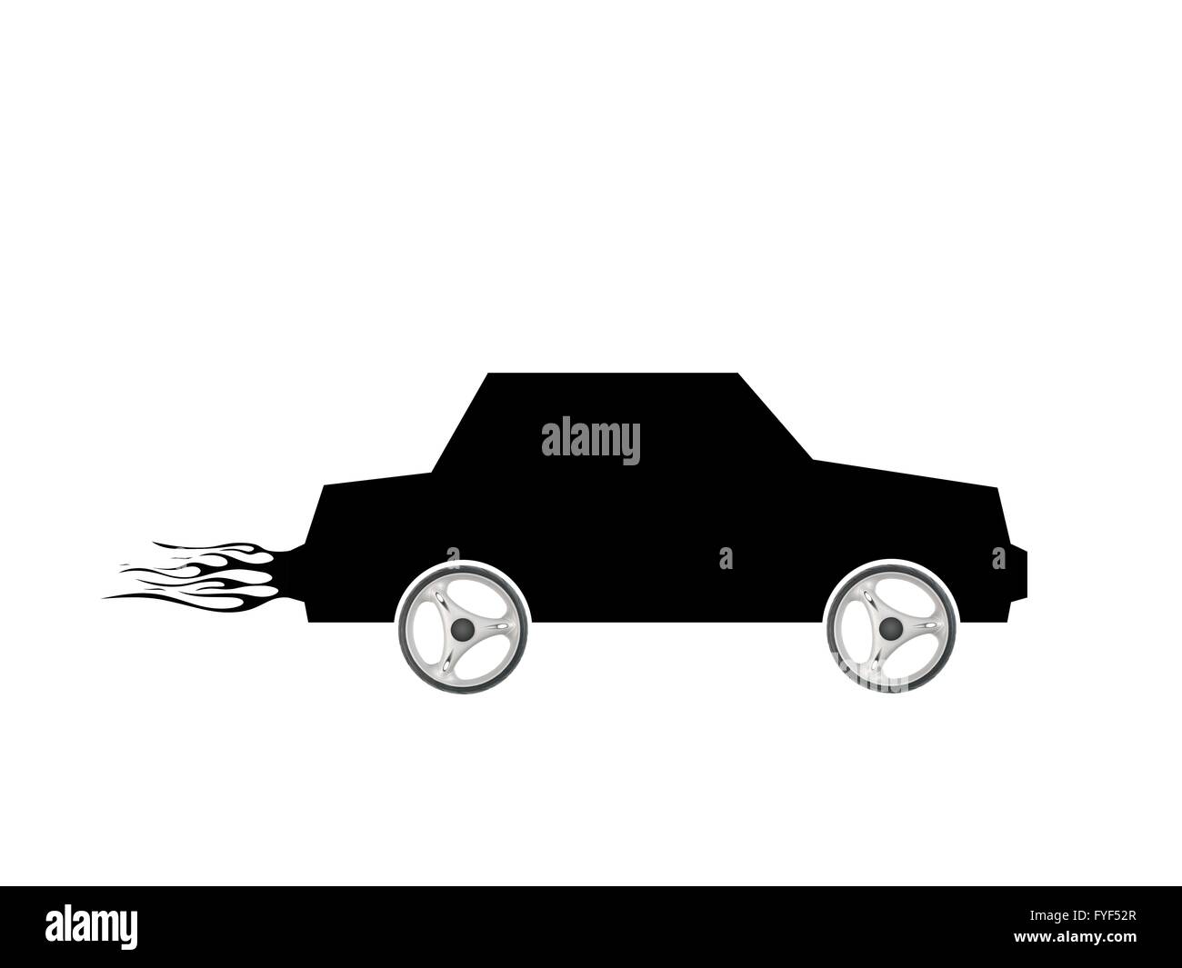 Une roue en plastique isolé sur fond blanc Banque D'Images