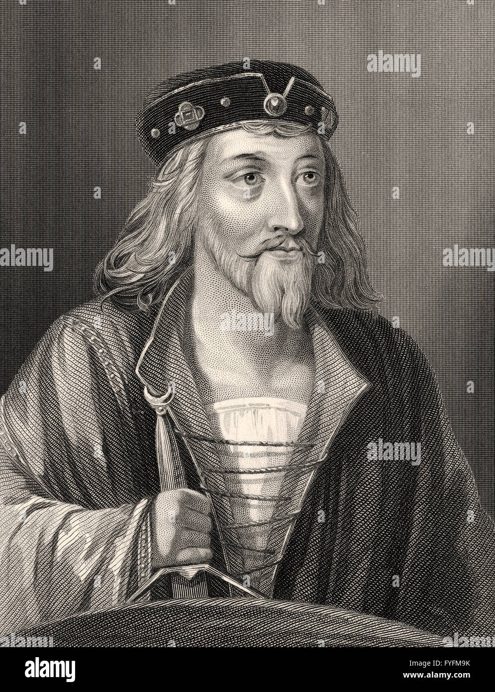 James I, 1394 - 1437, roi d'Ecosse Banque D'Images
