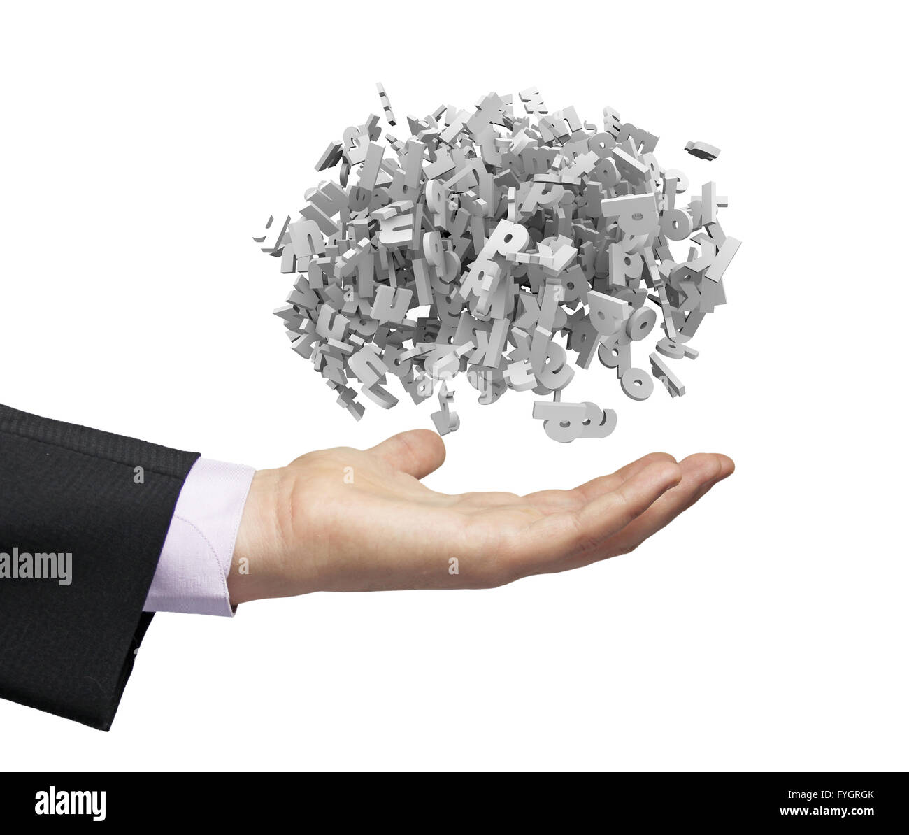 Comme Un Ciel Sans Nuage 6 Lettres Nuage de lettres Banque d'images détourées - Alamy