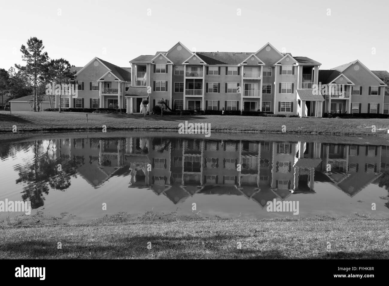 Appartements haut de gamme nouvellement construit juste au sud d'Orlando en Floride, USA. Avril 2016 Banque D'Images