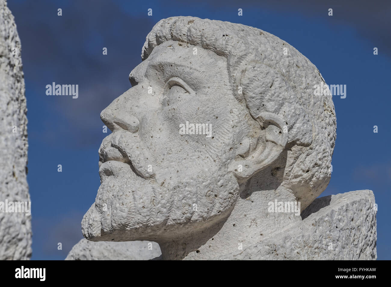 Prêtre. Cerro de los Angeles est situé dans la municipalité de Getafe, Madrid. Il est considéré comme le centre géographique du BIE Banque D'Images