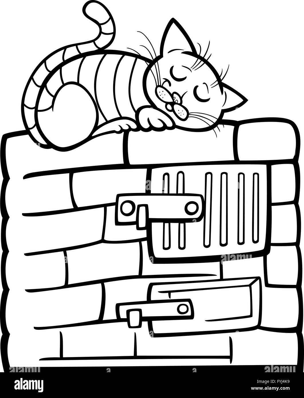 poele a charbon banque d images noir et blanc alamy coloriage de football