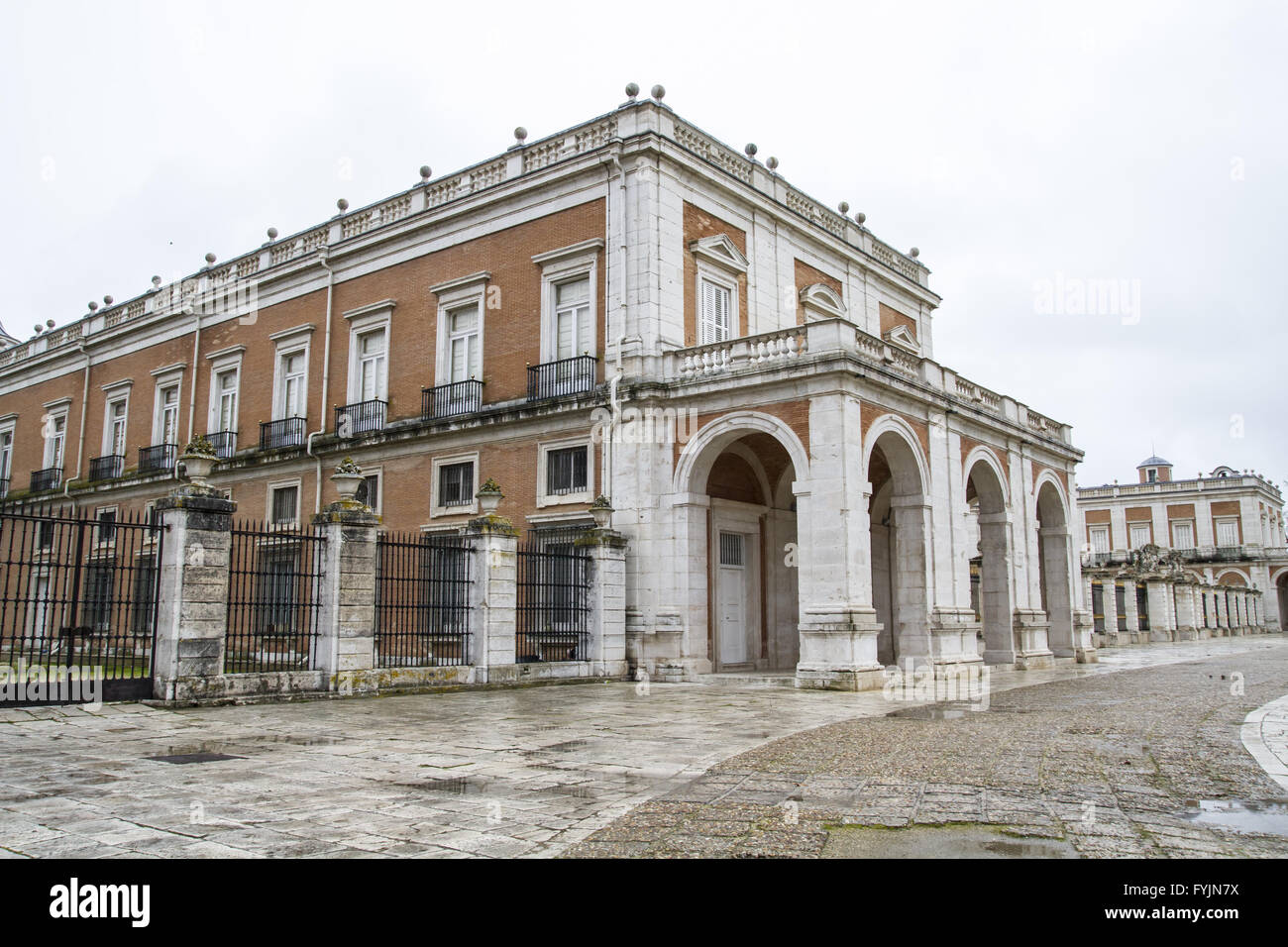 Palais d'Aranjuez, Madrid, Espagne, est une des résidences de la famille royale d'Espagne Banque D'Images