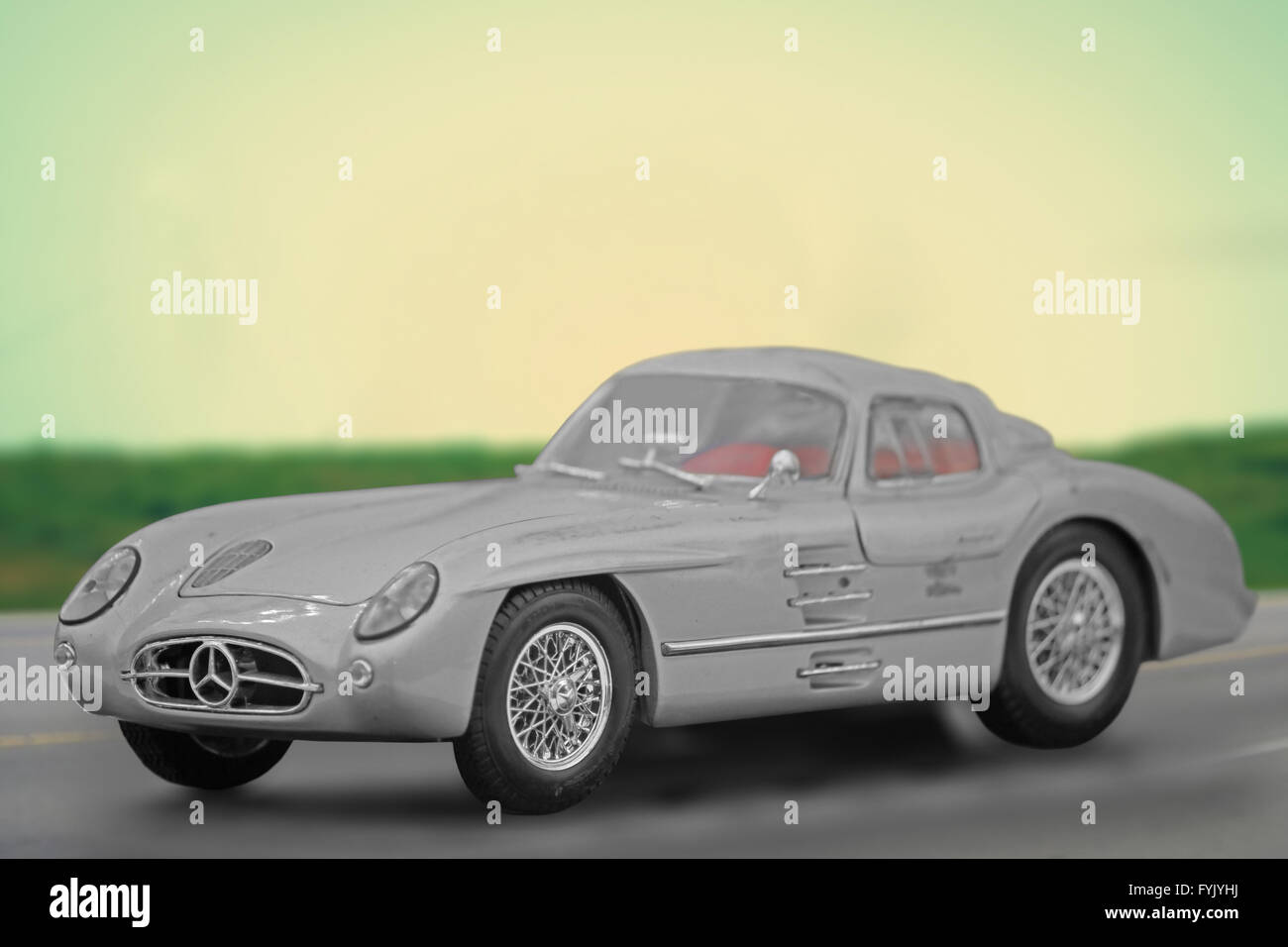 Mercedes Benz 300 slr maisto diecast Banque D'Images