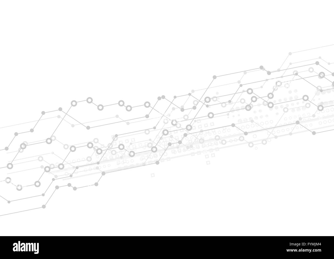 Résumé Contexte La technologie de lumière avec le circuit Banque D'Images