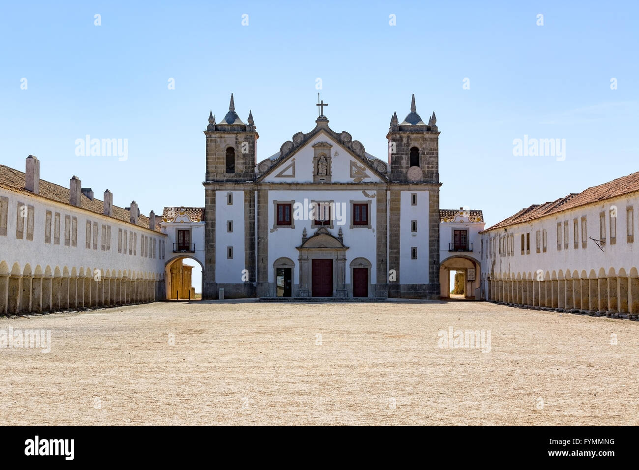 Santuario complexe sanctuaire de Nossa Senhora do Cabo Espichel Banque D'Images